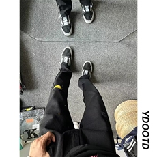 烫钻黑色牛仔裤男士春夏季修身弹力小脚裤长裤子男裤XK7118，男装牛仔裤，星座208-5