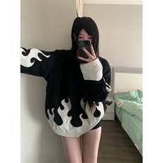 【有货】火焰灯芯绒外套男女款高级感美式休闲夹克JK7801HH-特P70，男装夹克，星座1007（原301D）