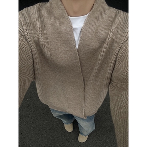 慵懒纽扣毛衣潮牌宽松休闲毛衣 JY115 P70图片