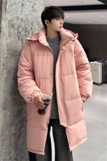 羽绒服男冬季新款港风宽松长款白鸭绒外套YR932-P170(控价228，男装羽绒服，星座214-3