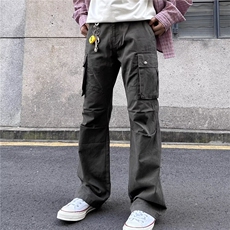 美式街头vibe水洗多口袋工装裤男复古休闲长裤，男装工装外套，星座410-6（原星座1304-1）