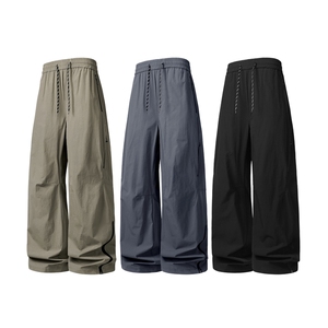 春季新款现货男女同款直筒弯刀休闲裤DSA157B-K2610-P50图片