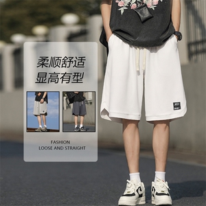 抽绳休闲男夏季贴标高级感休闲舒适五分裤子XD2313特批35