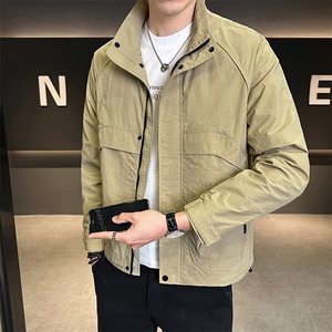 店主风 2025年秋季新款潮牌外套立领帅气男夹克JK9211-P93图片