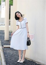 连衣裙，女装连衣裙，莲佳妮