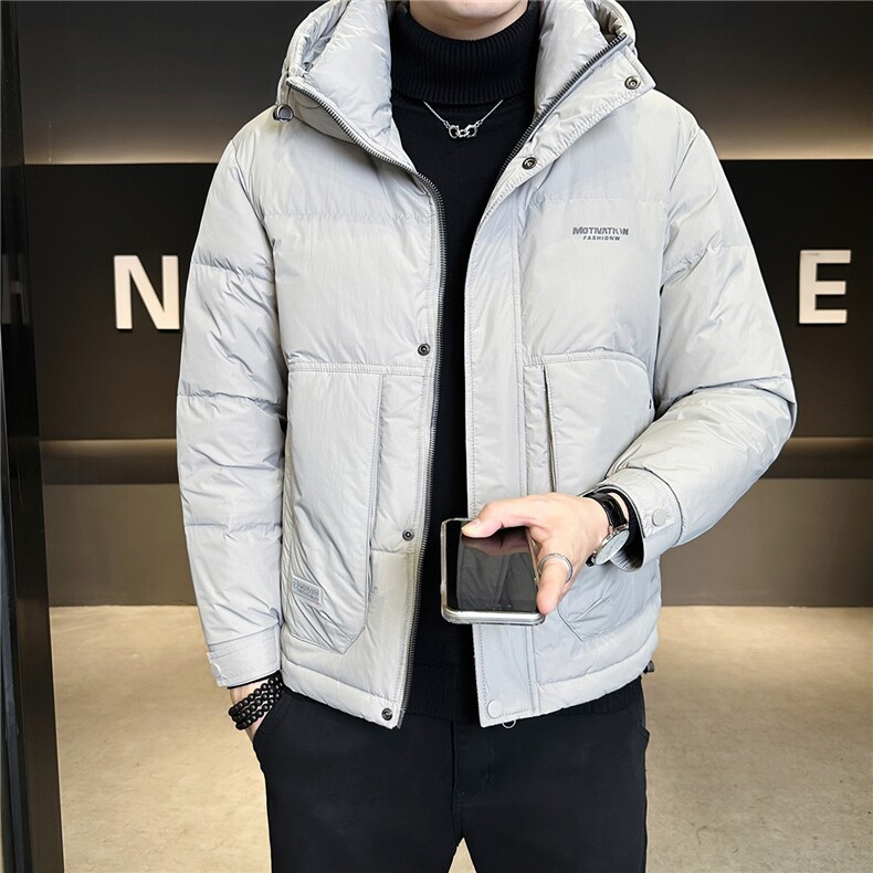 标50绒 连帽男士羽绒服冬季2025新款休闲外套 A313-2612-P225图片