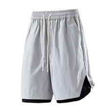 现货夏季工装短裤男ins潮牌休闲百搭潮流痞帅五分裤D02517-P43，男装休闲裤，星座308B-2