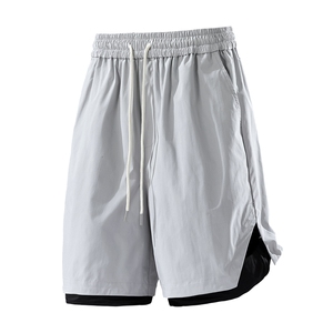 现货 夏季工装短裤男ins潮牌休闲百搭潮流痞帅五分裤D02517-P43图片