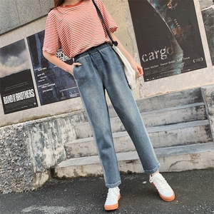 裤休闲时尚潮流牛仔裤2021年春季长裤铅笔,女装牛仔裤,小林双子