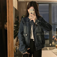 2025新款大口袋短款牛仔外套女美式复古春季上衣C739-88，男装工装外套，星座911-2(原星座613-2）