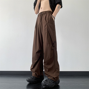 B221 美式街头hiphop宽松户外工装休闲裤子 LK23116-P60 控78图片