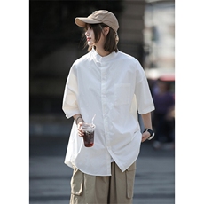 纯棉团队工作服衬衫定制团建服短袖班服diy来图定做衣服印字Logo，女装衬衫，星座710