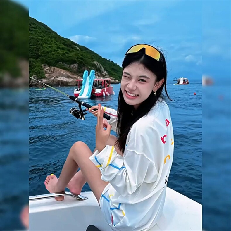 美式高街解构工艺速干长袖T恤衫男女款防晒上衣户外运动骑行服潮图片