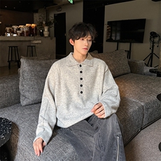 A135-2518男士PL领毛衣高品质高克重P78控119量大差价大，男装针织衫/毛衣，电商A135（原星座819）