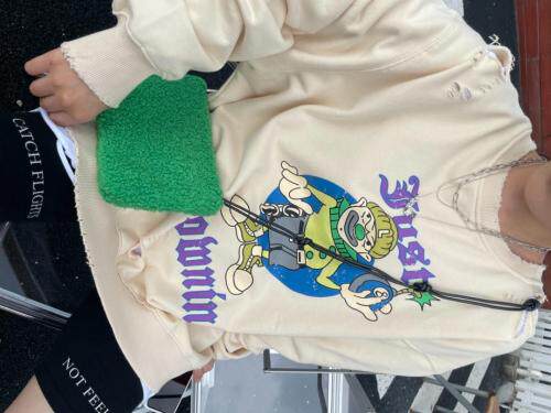 秋季涂鸦卫衣，女装卫衣/绒衫，郦歌贝妮