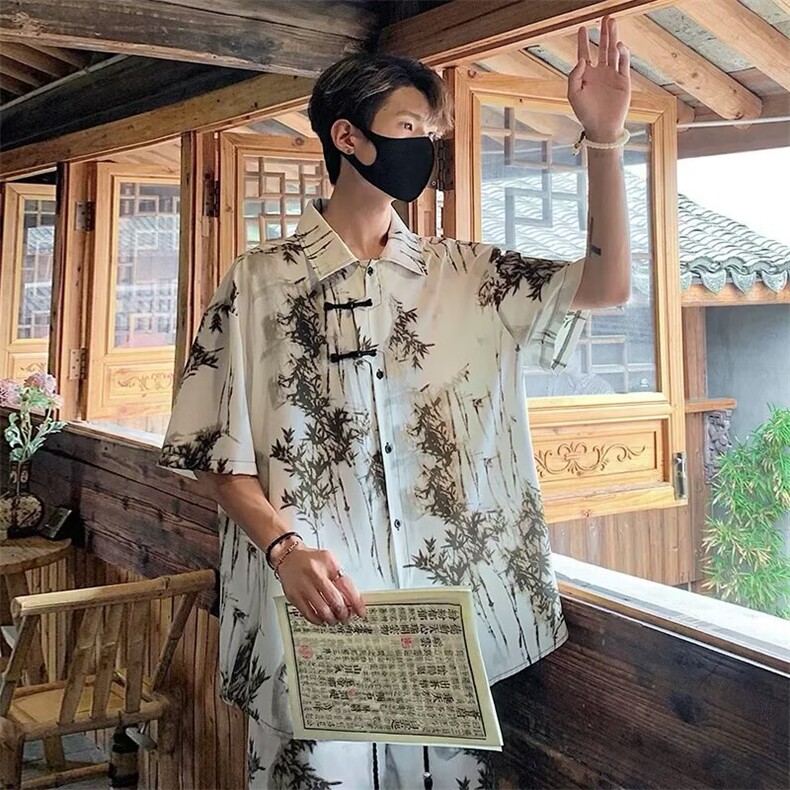 高档风可外穿莫代尔棉短袖长裤百搭原宿ins文艺无品牌时尚新款,男装T恤,星座1210-1