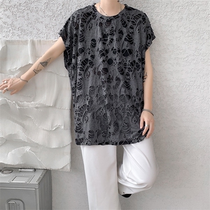 8XL-M 重磅！特大码短袖T恤背心男宽松休闲百搭 篮球服DX318P28图片