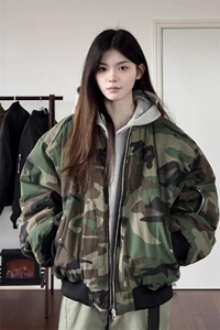 【有货】双面穿bomber夹克飞行员棉服外套 MY9023 特P100图片