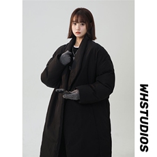 中性西装风衣高级感派克服棉衣过膝中长款棉衣男MY77948P138控198，女装棉衣/棉服，星座226-1