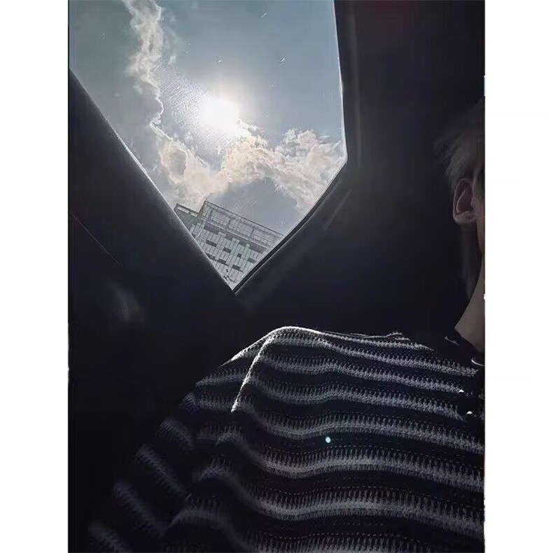 黑白条纹圆领短袖t恤男款夏韩版简约基础款休闲宽松百搭半袖上衣,男装T恤,星座506A