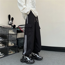 美式复古巴黎神裤hiphop嘻哈速干工装裤潮牌XZ-310A-4-KZ10，男装休闲裤，星座310A-4