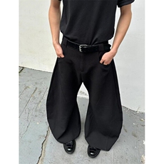 西装裤男女宽松显瘦休闲拖地裤潮流时尚常规阔脚裤KX024，男装牛仔裤，星座1116A（原606A-3）