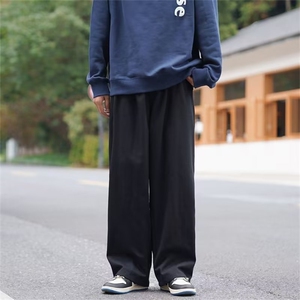 男春季新款港风纯棉休闲裤A765P40图片