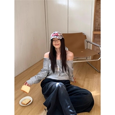 复古潮牌设计感弯刀卫裤男女美式宽松休闲阔腿裤潮流LM466-P55，男装休闲裤，星座1008