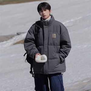 现货 抖音得物可供视频 冬季三防加厚羽绒棉衣外套面包棉服 81151图片