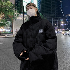 F99-P95冬季韩系温柔宽松羽绒棉服男2024新款加厚潮牌面包服，男装棉衣，星座512-6
