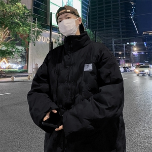 F99-P95 冬季韩系温柔宽松羽绒棉服男2024新款加厚潮牌面包服图片