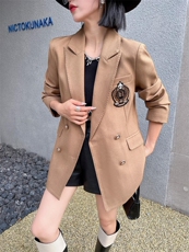 【现货】2022年秋装新款西装外套，女装西装，百媚丽人