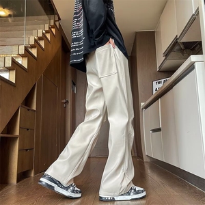 美式机能冲锋裤男春秋款软壳防风防水直筒休闲裤子潮牌M685/P40
