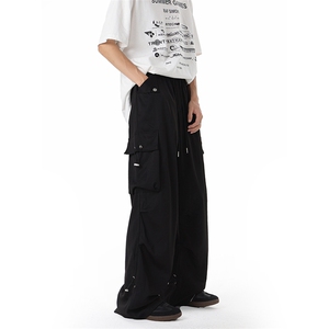 02美式工装裤hiphop高街运动休闲裤速干裤子潮XZ211-1-K2434-P60图片