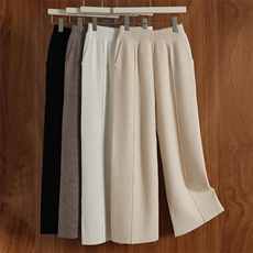 秋季复古女中缝加兜阔腿休闲裤高腰显瘦百搭宽松长裤舒适时尚女裤,女装休闲裤,凯冬羊绒,清河羊绒市场 秋季复古女中缝加兜阔腿休闲裤高腰显瘦百搭宽松长裤舒适时尚女裤,女装休闲裤,凯冬羊绒,清河羊绒市场