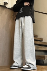 2026春款华棉运动裤宽松直筒卫裤M-4XLK825-1特P43控68，男装休闲裤，电商A309