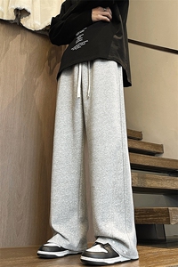 2026春款华棉运动裤宽松直筒卫裤 M-4XL K825-1 特P43 控68图片