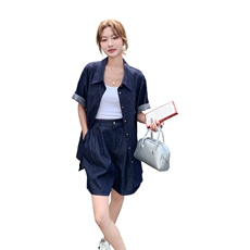 现货牛仔套装2C093-2108-P155-K228，女装套装/套裙，2C093