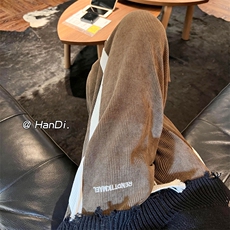 XZ616秋冬季新款百搭拼接欧绵绒休闲裤TY423P55控68，男装休闲裤，星座512A（原616）