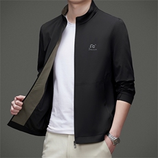 V2015钱塘2020-1春夏新款男士立领商务精品夹克P120，男装夹克，钱塘207-3