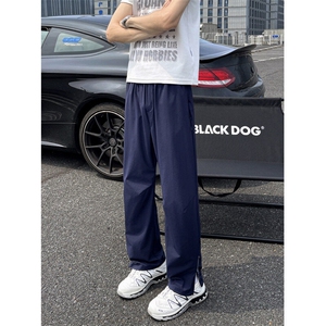 机能拉链户外运动显瘦速干休闲裤，A061-AX01327-1-特P35-模特图图片