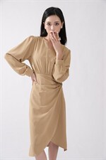 汪尚春shangchun?w 早秋连衣裙，女装连衣裙，SHANGCHUN·W 汪尚春