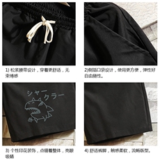 DK39092-P15港风休闲短裤男士大码运动五分裤男中裤男马裤砖墙，男装休闲裤，电商A040A