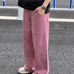 直筒长裤潮时尚潮牌青春流行百搭运动裤宽松型休闲裤图片