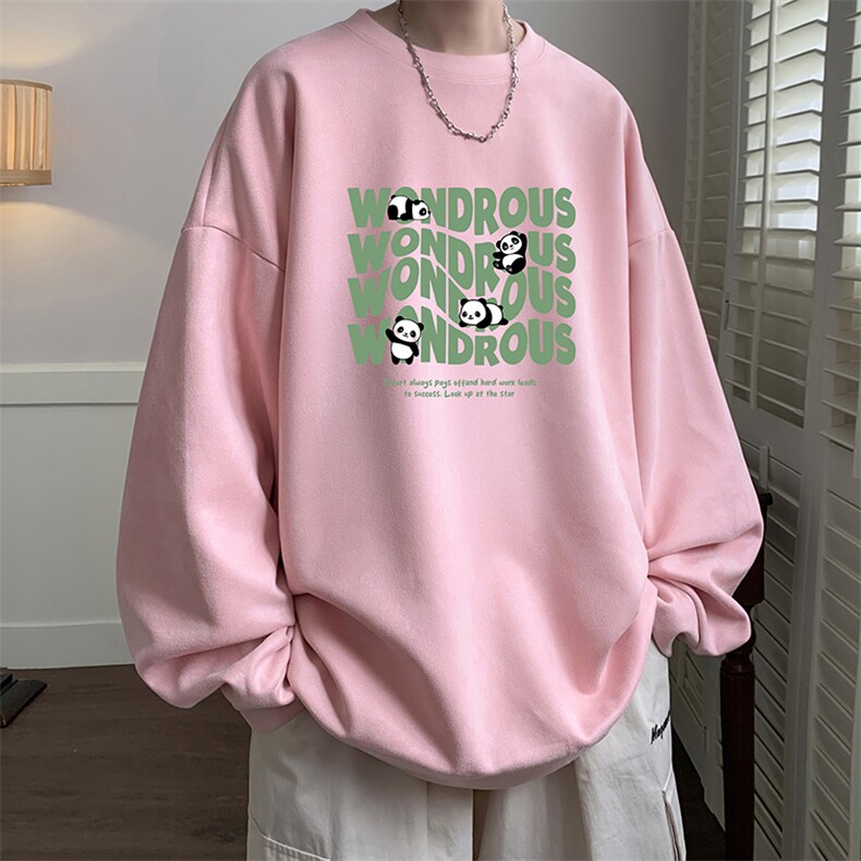 麂皮绒卫衣男大码重磅长袖t恤男JW81376-P35,男装卫衣,电商A040