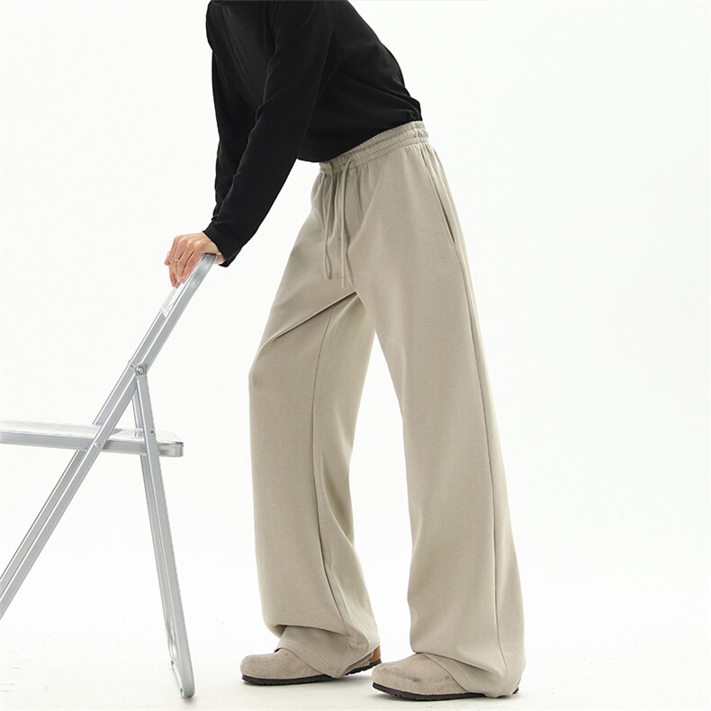 06春新款软糯丝滑空气层卫裤直筒宽松通勤神裤XZ211-1-K2608-P50，男装休闲裤，星座211-1