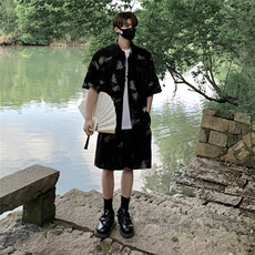 单竹节套装TZ77829特P50衬衫DCS77830特P30DK77831特P20套装控98，男装衬衫，星座226-1