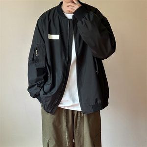 现货主推秋季休闲工装夹克外套男日系潮男棒球服A351-JK020-P95图片