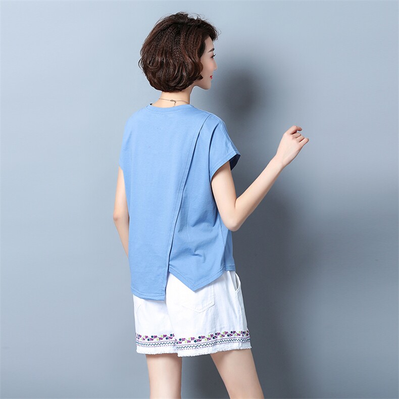 圆领印花气质百搭优雅阔腿裤套装/套裙2021年夏季,女装套装/套裙,独衣靓