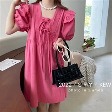 夏季娃娃连衣裙，女装连衣裙，6·9衣社